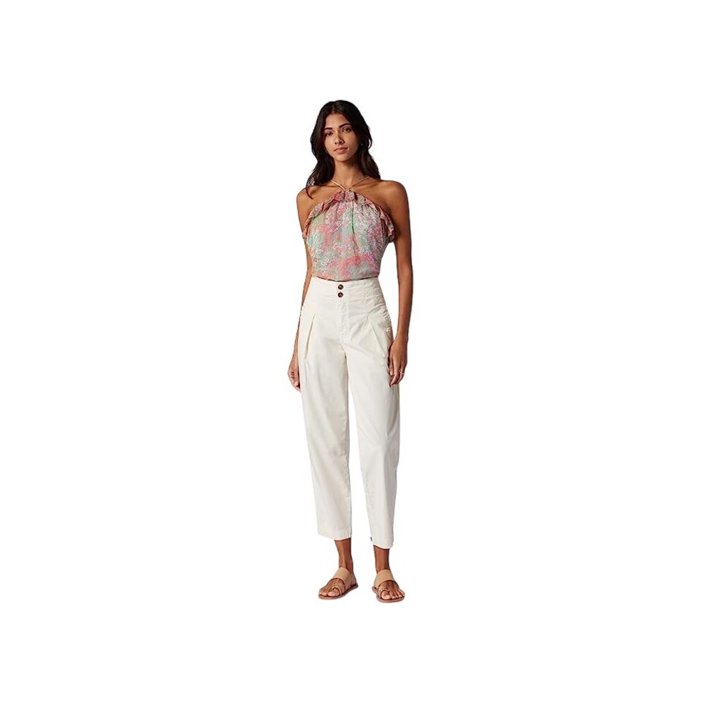 Joie Women's Britta Halter Top Size Medium Sleeveless Casual Blouse